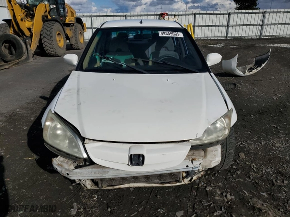 2004 Honda Civic with VIN JHMES966X4S006056, listed as a Copart auction lot 49349005 with 177,689 mi miles and Salvage Title. Bid and sale history available at carsss.com. Image 5.