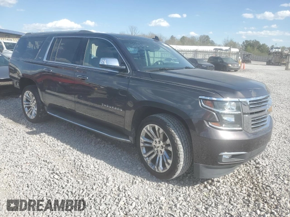 2016 Chevrolet Suburban LTZ with VIN 1GNSCJKC5GR363954, listed as a Copart auction lot 50562365 with 189,077 mi miles and Salvage title. Bid and sale history available at DreamBid. Image 4.