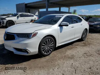 2018 Acura TLX Advance with VIN 19UUB2F75JA007387, listed as a Copart auction lot 77822534 with 145,207 mi miles and Non Repairable. Bid and sale history available at DreamBid. Image 1.
