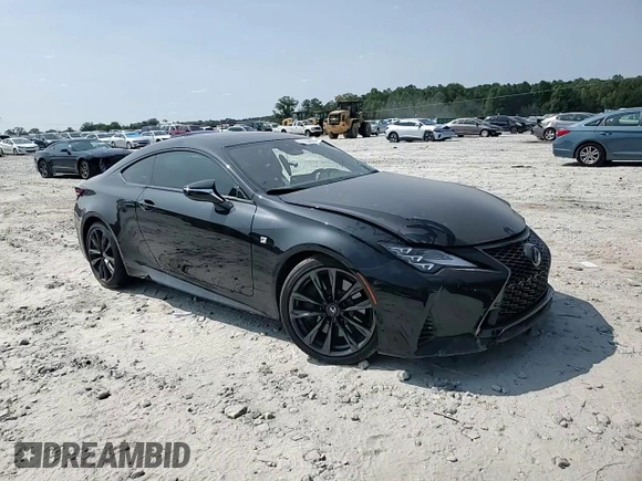 2024 Lexus RC with VIN JTHGZ5BC6R5027517, listed as a Copart auction lot 71104694 with 3,788 mi miles and Salvage Title. Bid and sale history available at carsss.com. Image 11.