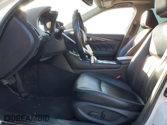 2018 Infiniti Q50 Luxe with VIN JN1EV7AP0JM363553, listed as a Copart auction lot 88481425 with 152,164 mi miles and Salvage Title. Bid and sale history available at DreamBid. Image 7.