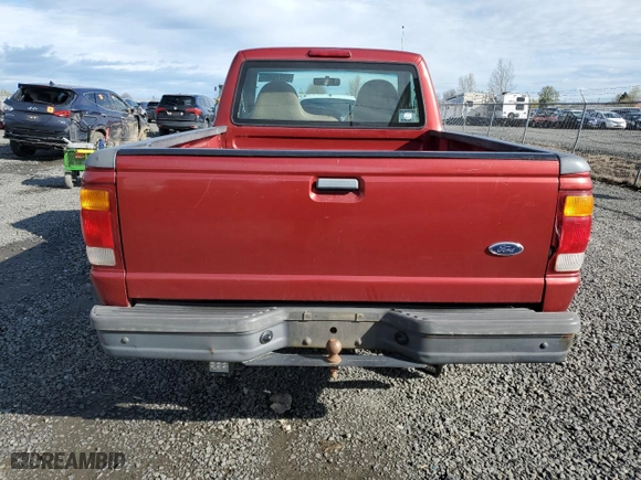1998 Ford Ranger XL with VIN 1FTYR10C6WUD08008, listed as a Copart auction lot 50275495 with 236,922 mi miles and Salvage Title. Bid and sale history available at carsss.com. Image 6.