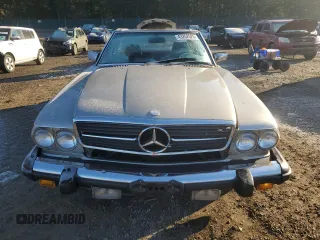 1987 Mercedes-Benz 560 SL with VIN WDBBA48D6HA057618, listed as a Copart auction lot 43252525 with 86,855 mi miles and Salvage Title. Bid and sale history available at DreamBid. Image 5.