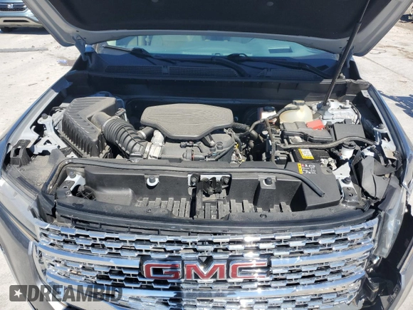2021 GMC Acadia Denali with VIN 1GKKNPLS4MZ107333, listed as a Copart auction lot 46881225 with 7,957 mi miles and Salvage Title. Bid and sale history available at carsss.com. Image 14.