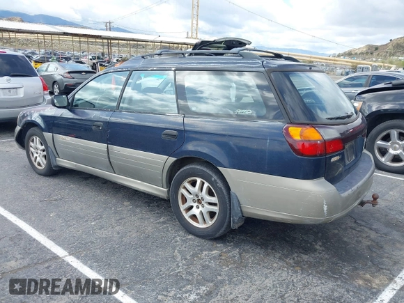 2001 Subaru Legacy Outback z VIN 4S3BH675817674508, wystawiony jako IAAI lot #41402801 z przebiegiem 138 995 mil mil oraz . Historia ofert i sprzedaży dostępna na DreamBid. Obrazek 3.