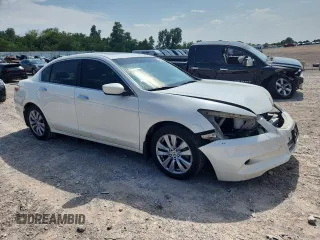 2011 Honda Accord EX-L with VIN 1HGCP3F82BA006243, listed as a Copart auction lot 64497645 with 212,904 mi miles and Salvage title. Bid and sale history available at DreamBid. Image 4.