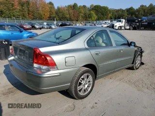 2006 Volvo S60 2.5L Turbo with VIN YV1RH592662550442, listed as a Copart auction lot 75631744 with 84,790 mi miles and Salvage Title. Bid and sale history available at carsss.com. Image 3.