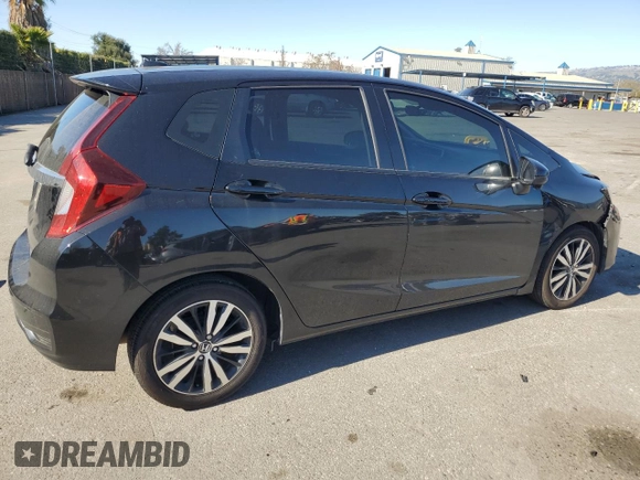 2019 Honda Fit EX with VIN 3HGGK5H86KM721621, listed as a Copart auction lot 47074915 with 48,219 mi miles and Salvage Title. Bid and sale history available at DreamBid. Image 3.