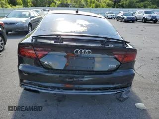 2016 Audi A7 3.0 Prestige with VIN WAU3GAFC4GN108177, listed as a Copart auction lot 59881404 with 0 mi miles and Salvage Title. Bid and sale history available at carsss.com. Image 6.