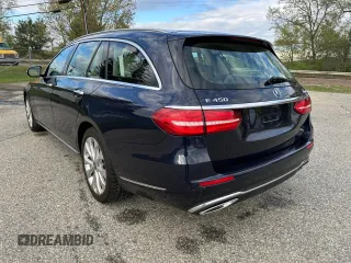 2019 Mercedes-Benz E 450 with VIN WDDZH6JB9KA591631, listed as a Copart auction lot 56421825 with 158,139 mi miles and Clean Title. Bid and sale history available at DreamBid. Image 3.