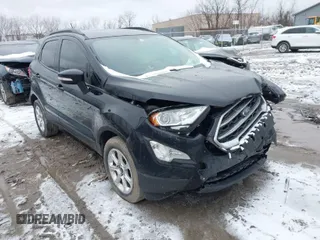 2019 Ford EcoSport SE with VIN MAJ3S2GE7KC278647, listed as a IAAI auction lot 41739717 with 108,935 mi miles and . Bid and sale history available at DreamBid. Image 1.