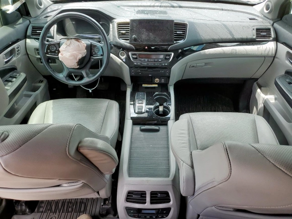 2021 Honda Pilot Elite with VIN 5FNYF6H09MB051707, listed as a Copart auction lot 59348355 with 100,000 mi miles and Salvage title. Bid and sale history available at DreamBid. Image 8.