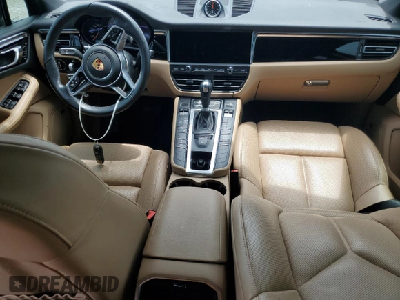 2021 Porsche Macan S with VIN WP1AB2A56MLB36771, listed as a Copart auction lot 59858095 with Not provided miles and Salvage title. Bid and sale history available at DreamBid. Image 8.