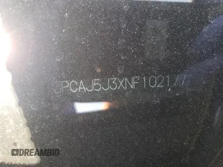2022 Infiniti QX55 Luxe z VIN 3PCAJ5J3XNF102177, wystawiony jako Copart lot #52699865 z przebiegiem 54 539 mil mil oraz Szkoda całkowita • Salvage title. Historia ofert i sprzedaży dostępna na DreamBid. Obrazek 12.