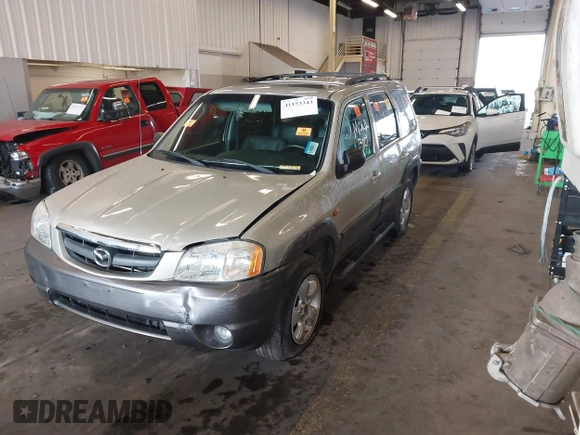 2004 Mazda Tribute ES with VIN 4F2CZ96104KM03252, listed as a IAAI auction lot 41153343 with 204,621 mi miles and . Bid and sale history available at carsss.com. Image 17.