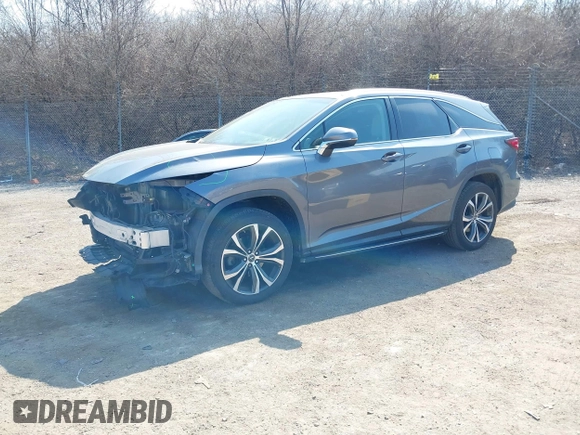 2019 Lexus RX 350L Premium with VIN JTJDZKCA2K2018219, listed as a IAAI auction lot 41806570 with 52,513 mi miles and . Bid and sale history available at DreamBid. Image 2.