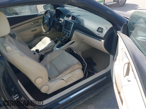 2009 Volkswagen Eos Komfort with VIN WVWBA71F99V023536, listed as a IAAI auction lot 42116083 with 124,246 mi miles and . Bid and sale history available at DreamBid. Image 5.