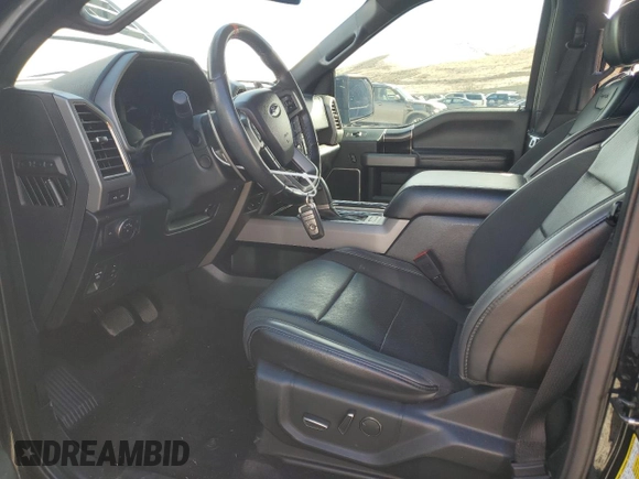 2019 Ford F-150 Raptor with VIN 1FTFW1RG0KFD33992, listed as a Copart auction lot 48814605 with 67,957 mi miles and Salvage Title. Bid and sale history available at carsss.com. Image 7.