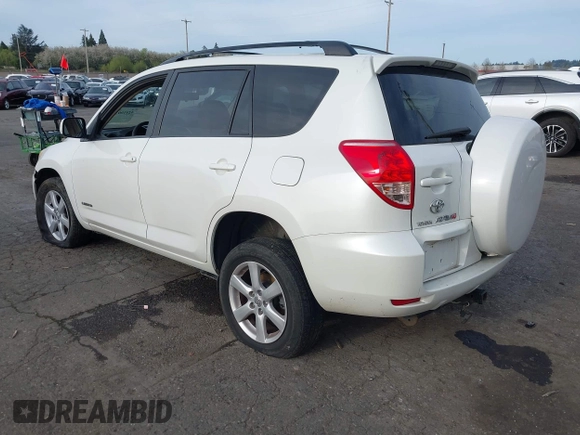 2007 Toyota RAV4 Limited with VIN JTMBD31VX75102959, listed as a IAAI auction lot 42010934 with 208,403 mi miles. Bid and sale history available at carsss.com. Image 3.