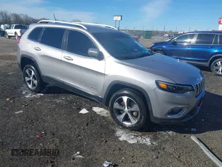 2020 Jeep Cherokee Limited with VIN 1C4PJMDX5LD624643, listed as a IAAI auction lot 41850663 with 89,947 mi miles and . Bid and sale history available at DreamBid. Image 1.