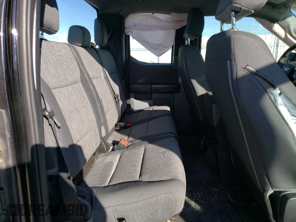 2022 Ford F-150 XL with VIN 1FTEX1EP4NKE30915, listed as a Copart auction lot 53478245 with 33,365 mi miles and Salvage title. Bid and sale history available at DreamBid. Image 10.