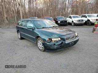 2002 Volvo V70 with VIN YV1SW61R621262281, listed as a Copart auction lot 87211344 with 279,549 mi miles and Non Repairable. Bid and sale history available at carsss.com. Image 10.