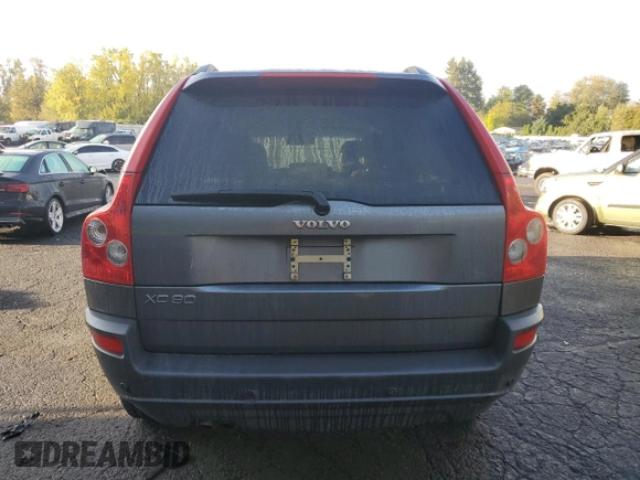 2006 Volvo XC90 2.5L Turbo with VIN YV4CY592661237115, listed as a Copart auction lot 76538404 with 203,406 mi miles and Salvage Title. Bid and sale history available at carsss.com. Image 6.