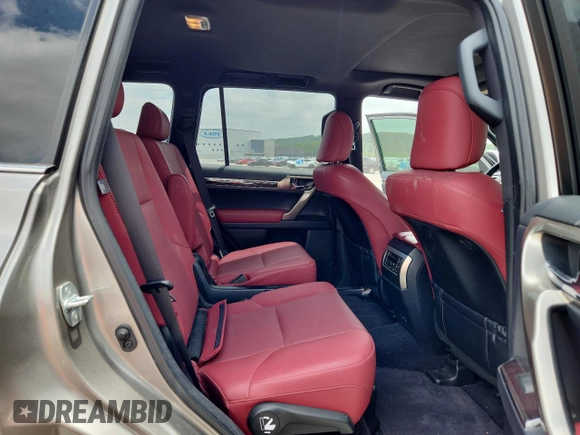 2020 Lexus GX 460 Premium with VIN JTJAM7BX0L5256137, listed as a Copart auction lot 59694325 with 76,386 mi miles and Salvage title. Bid and sale history available at DreamBid. Image 11.