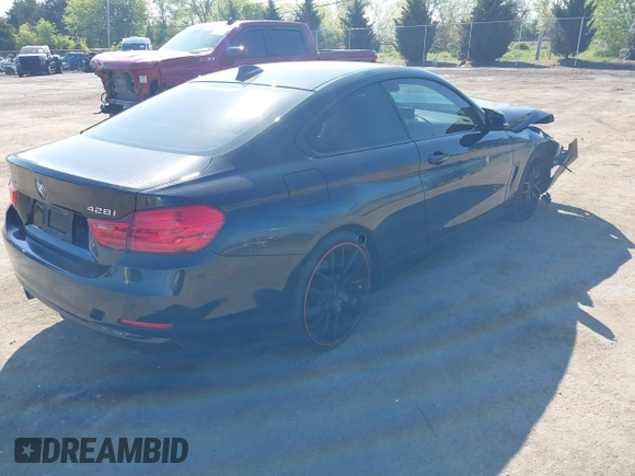 2015 BMW 4 Series 428i xDrive with VIN WBA3N9C59FK248249, listed as a IAAI auction lot 42140141 with 106,916 mi miles and . Bid and sale history available at DreamBid. Image 4.