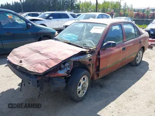 1998 Chevrolet Prizm Lsi with VIN 1Y1SK5285WZ433722, listed as a IAAI auction lot 42093955 with 1 mi miles. Bid and sale history available at carsss.com. Image 2.