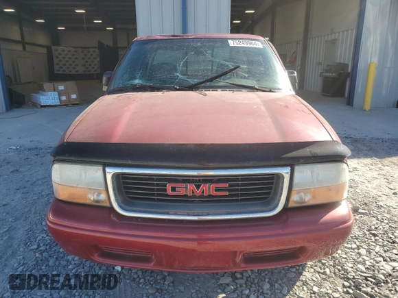 2003 GMC Sonoma SLS z VIN 1GTCS19X538152441, wystawiony jako Copart lot #75249904 z przebiegiem 100 250 mil mil oraz Szkoda całkowita • Salvage title. Historia ofert i sprzedaży dostępna na DreamBid. Obrazek 5.