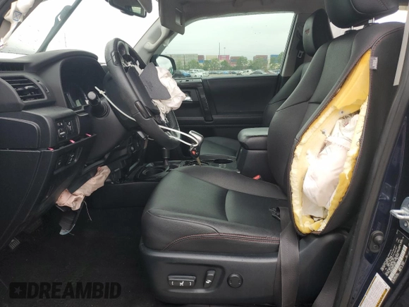 2019 Toyota 4Runner SR5 with VIN JTEBU5JR9K5728571, listed as a Copart auction lot 57761505 with 81,706 mi miles and Salvage title. Bid and sale history available at DreamBid. Image 7.