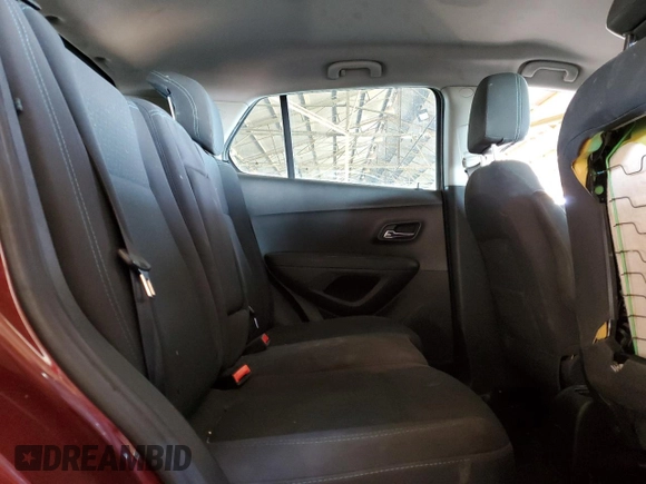 2016 Chevrolet Trax LS z VIN 3GNCJKSBXGL233506, wystawiony jako Copart lot #53750725 z przebiegiem 175 198 mil mil oraz Szkoda całkowita • Salvage title. Historia ofert i sprzedaży dostępna na DreamBid. Obrazek 10.