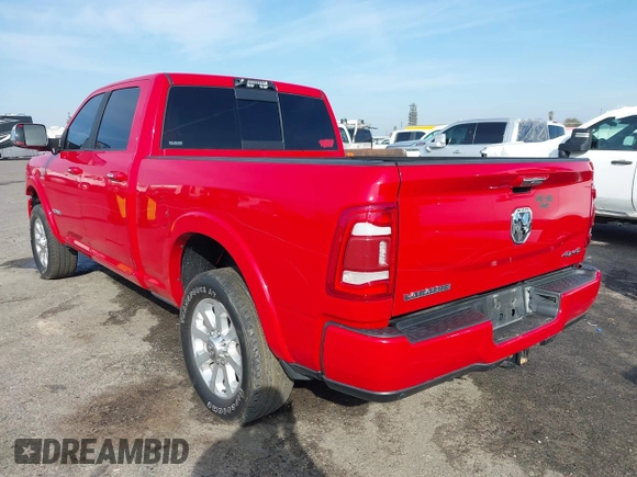 2022 Ram 2500 Laramie с VIN 3C6UR5FL9NG249297, выставлен на аукционе IAAI как лот 41170224 с пробегом 20 898 миль миль и . История ставок и продаж доступна на DreamBid. Изображение 3.