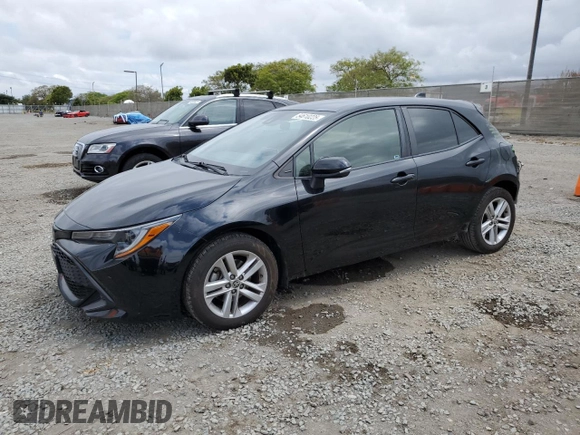 2022 Toyota Corolla SE with VIN JTND4MBE8N3155502, listed as a Copart auction lot 54610225 with 57,094 mi miles and Salvage Title. Bid and sale history available at DreamBid. Image 1.