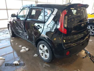 2017 Kia Soul with VIN KNDJN2A24H7438220, listed as a IAAI auction lot 41199480 with 75,265 mi miles. Bid and sale history available at carsss.com. Image 3.