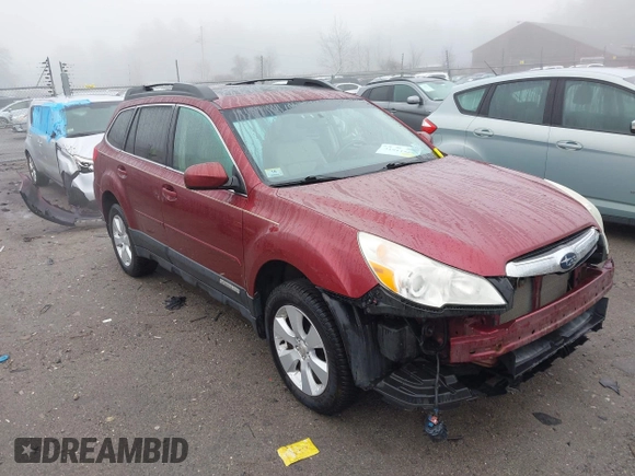 2011 Subaru Outback 2.5i Limited Pwr Moon with VIN 4S4BRBKC9B3419608, listed as a IAAI auction lot 41911566 with 161,138 mi miles. Bid and sale history available at carsss.com. Image 1.