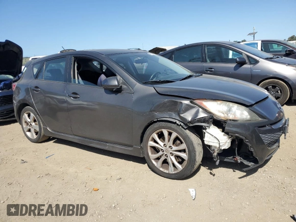 2010 Mazda 3 S Sport with VIN JM1BL1H62A1282524, listed as a Copart auction lot 52634525 with 149,301 mi miles and Salvage Title. Bid and sale history available at DreamBid. Image 4.