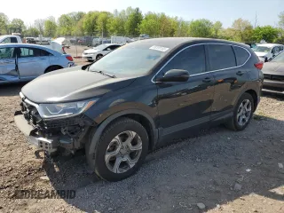 2019 Honda CR-V EX-L with VIN 2HKRW2H85KH658494, listed as a Copart auction lot 55208155 with 50,397 mi miles and Salvage Title. Bid and sale history available at carsss.com. Image 1.
