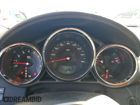 2011 Cadillac CTS Performance with VIN 1G6DJ5ED8B0133179, listed as a Copart auction lot 74025734 with 73,297 mi miles and Salvage Title. Bid and sale history available at DreamBid. Image 9.
