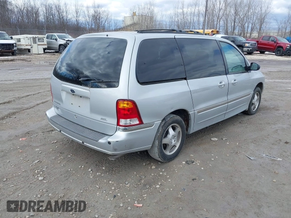 2000 Ford Windstar SEL with VIN 2FMDA534XYBB14085, listed as a IAAI auction lot 41666094 with 423,305 mi miles and . Bid and sale history available at DreamBid. Image 4.