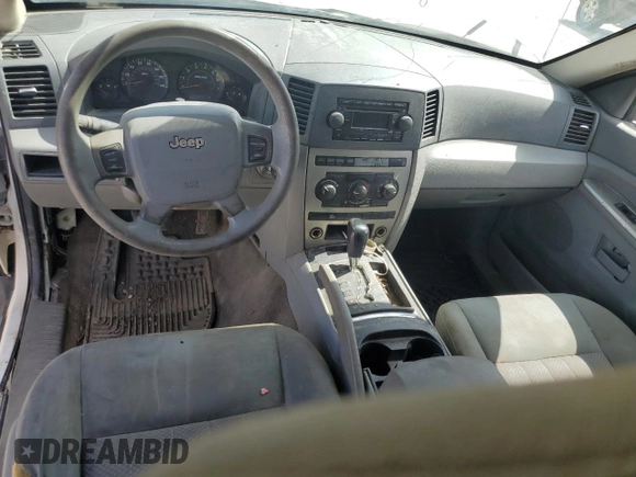 2006 Jeep Grand Cherokee Laredo с VIN 1J4GS48K16C300511, выставлен на аукционе Copart как лот 62196345 с пробегом 240 906 миль миль и Списание • Salvage title. История ставок и продаж доступна на DreamBid. Изображение 8.