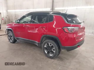 2018 Jeep Compass Trailhawk with VIN 3C4NJDDB7JT234551, listed as a IAAI auction lot 41695627 with 65,381 mi miles and . Bid and sale history available at carsss.com. Image 3.