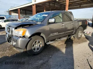 2013 Nissan Titan SL with VIN 1N6BA0EC0DN304864, listed as a Copart auction lot 42693215 with 126,047 mi miles and Salvage Title. Bid and sale history available at DreamBid. Image 1.