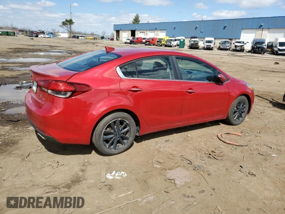 2017 Kia Forte S with VIN 3KPFL4A74HE054733, listed as a Copart auction lot 51148895 with 117,542 mi miles and Clean Title. Bid and sale history available at DreamBid. Image 3.