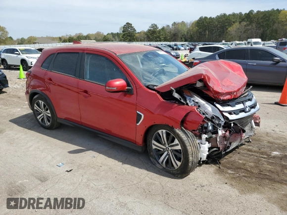 2024 Mitsubishi Outlander Sport S with VIN JA4ARUAU0RU012359, listed as a Copart auction lot 50726745 with 8,150 mi miles and Salvage Title. Bid and sale history available at carsss.com. Image 4.