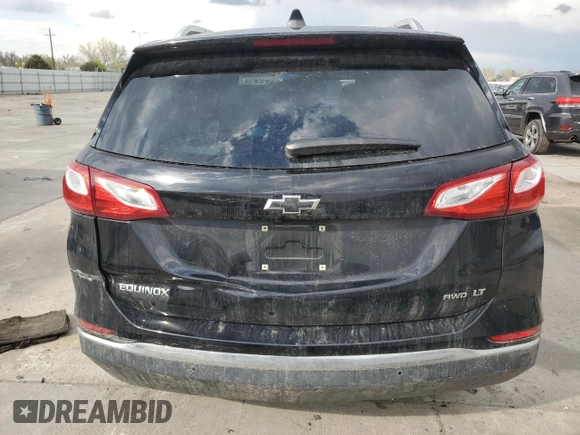 2018 Chevrolet Equinox LT z VIN 2GNAXSEVXJ6345164, wystawiony jako Copart lot #54562235 z przebiegiem 102 810 mil mil oraz Szkoda całkowita • Salvage title. Historia ofert i sprzedaży dostępna na DreamBid. Obrazek 6.