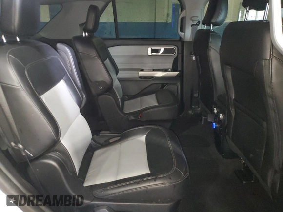 2023 Ford Explorer XLT with VIN 1FMSK8DH0PGB94480, listed as a Copart auction lot 51916755 with 53,112 mi miles and Salvage title. Bid and sale history available at DreamBid. Image 11.