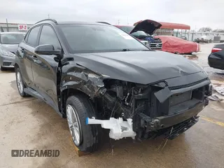 2019 Hyundai Kona SEL with VIN KM8K62AA7KU244505, listed as a IAAI auction lot 41656101 with 36,055 mi miles and . Bid and sale history available at carsss.com. Image 1.