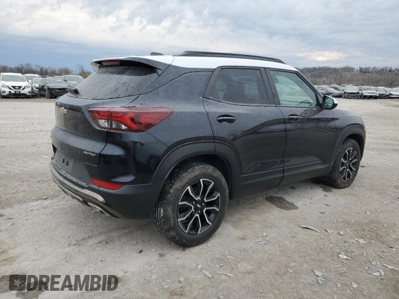 2021 Chevrolet TrailBlazer ACTIV with VIN KL79MSSL8MB047427, listed as a Copart auction lot 50507565 with 72,437 mi miles and Salvage Title. Bid and sale history available at DreamBid. Image 3.